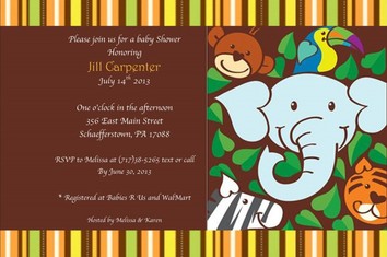 Invitation Examples - Thoughtfully Yours - Gifts, Crafts & More